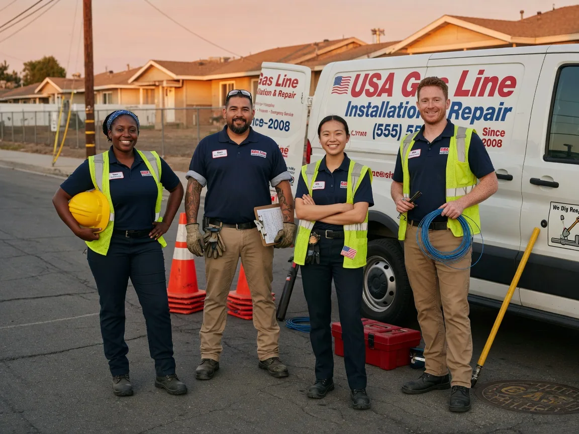 Gas Line Installation company in Mackey, IN